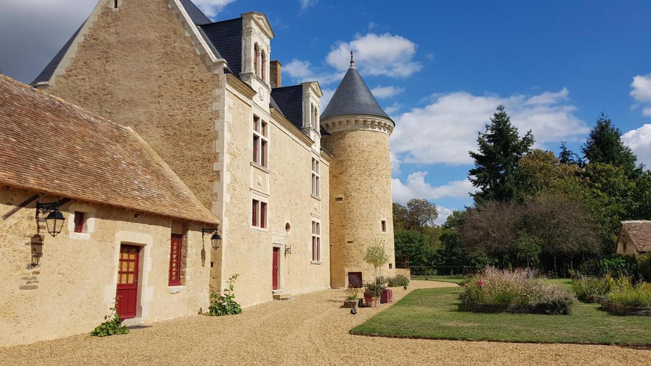 Roeze-sur-Sarthe Manoir De La Beuneche - Location Du Manoir Entier מראה חיצוני תמונה