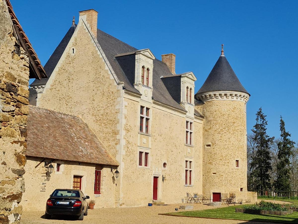Roeze-sur-Sarthe Manoir De La Beuneche - Location Du Manoir Entier מראה חיצוני תמונה