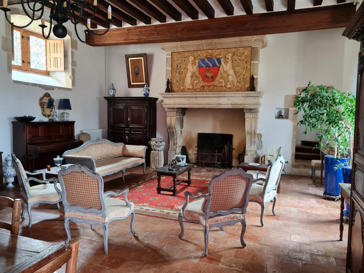 Roeze-sur-Sarthe Manoir De La Beuneche - Location Du Manoir Entier מראה חיצוני תמונה