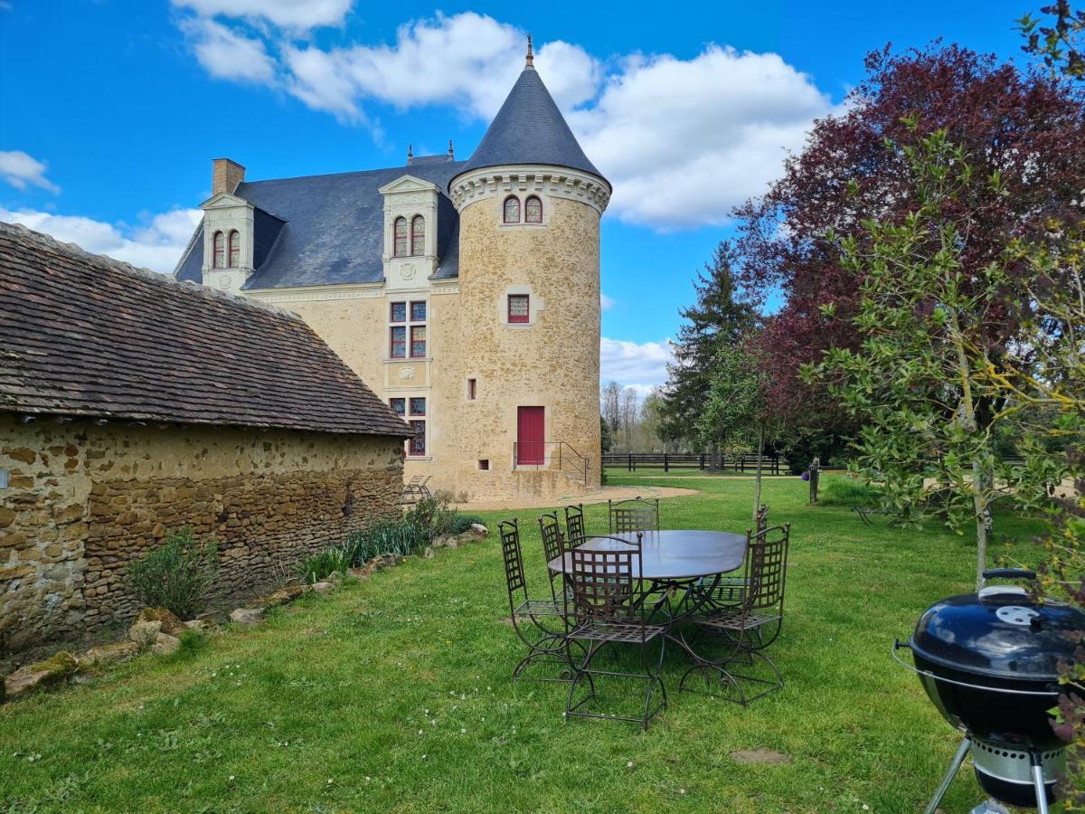 Roeze-sur-Sarthe Manoir De La Beuneche - Location Du Manoir Entier מראה חיצוני תמונה